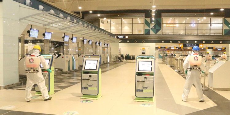 GHS introduces home isolation for COVID-19 positive cases detected at Kotoka Airport