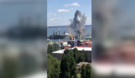 Russian missiles strike Odesa one day after grain export deal agreed