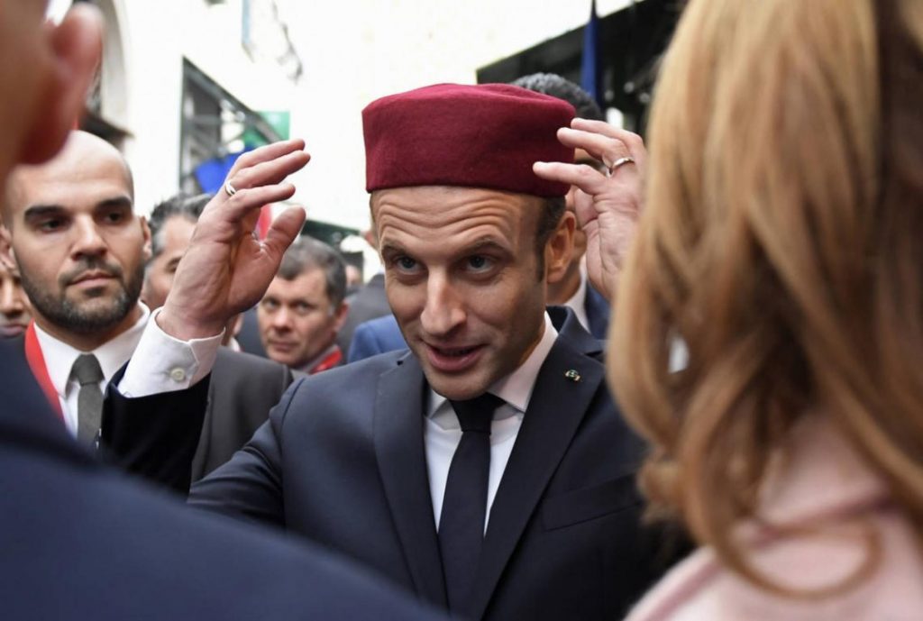 French language declining in North Africa, says Macron