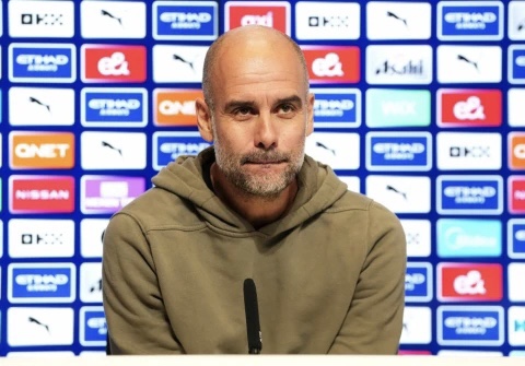 Pep Guardiola teases ‘ridiculous’ tactic he plans to use against Manchester United in derby